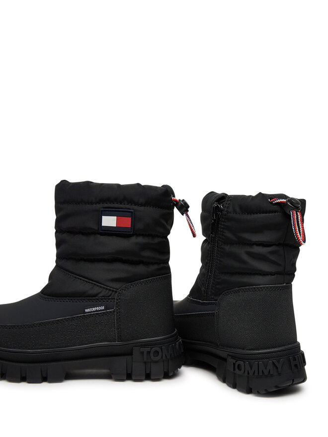 Tommy Hilfiger Schneeschuhe Tommy Hilfiger Fur Boot T3X5-33715-1695 M Schwarz