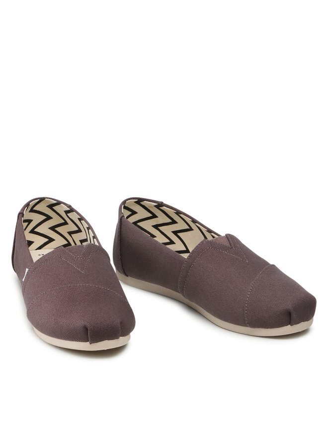 Toms Sneakers aus Stoff Toms Alpargata 10017749 Grau