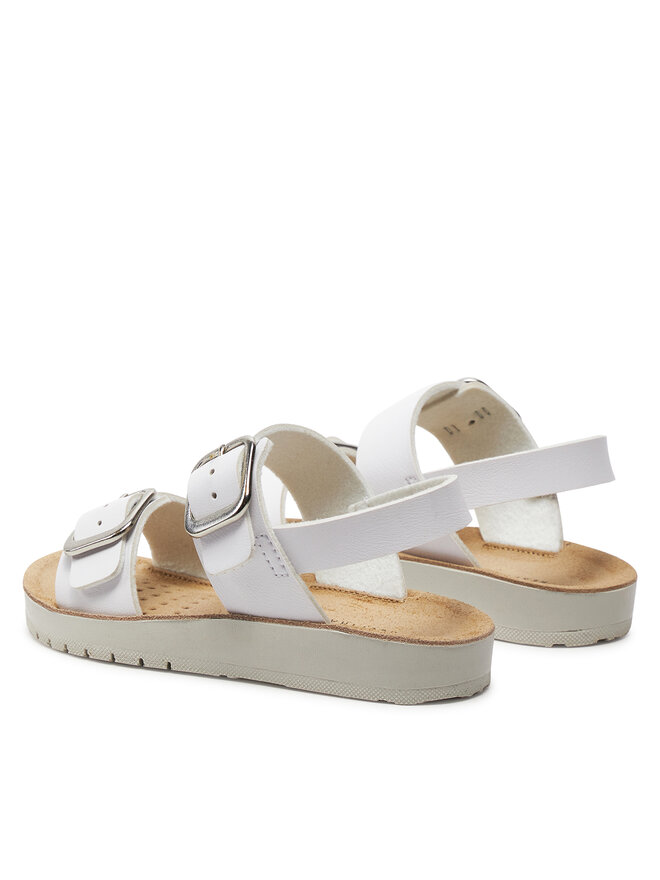 Geox Sandály Geox J Sandal Costarei Gi J45EAD 000BC C1000 S Bílá