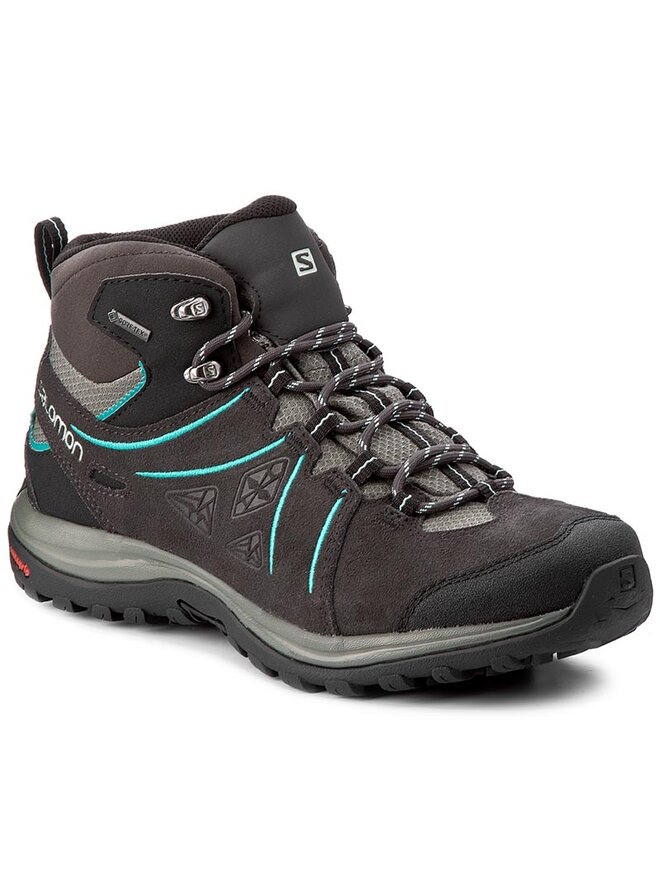 Trekkingschuhe Salomon Ellipse 2 Mid Ltr Gtx W GORE TEX 394735 25 V0 Grau eschuhe