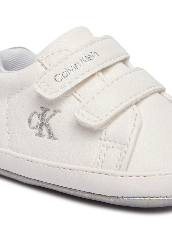 Calvin Klein Krabbelschuhe Calvin Klein V0A9-83201-1582 Weiß