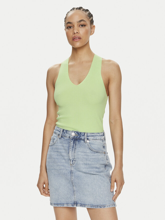 JDY JDY Top Sabrina 15258897 Grün Slim Fit