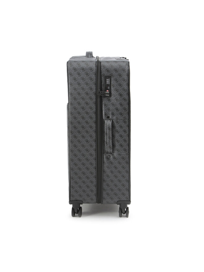 Guess Walizka duża Guess Vezzola Travel TMVZLS P3303 Czarny