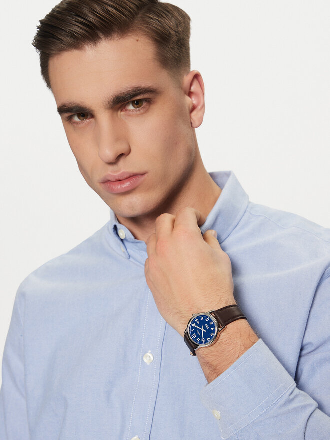 Timex Pulkstenis Timex Easy Rider TW2V75200 Brūns