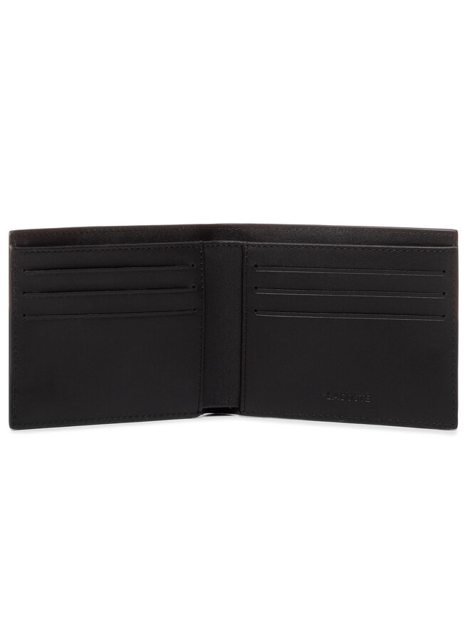 Lacoste Geldbörse Lacoste Small Billfold NH1115FG Schwarz