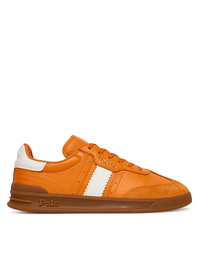 Sneakersy Polo Ralph Lauren Aera 804956688007 Pomarańczowy