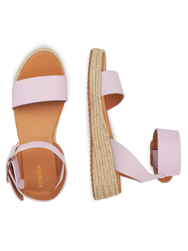 DeeZee Espadrile DeeZee QS276-1 Vijolična