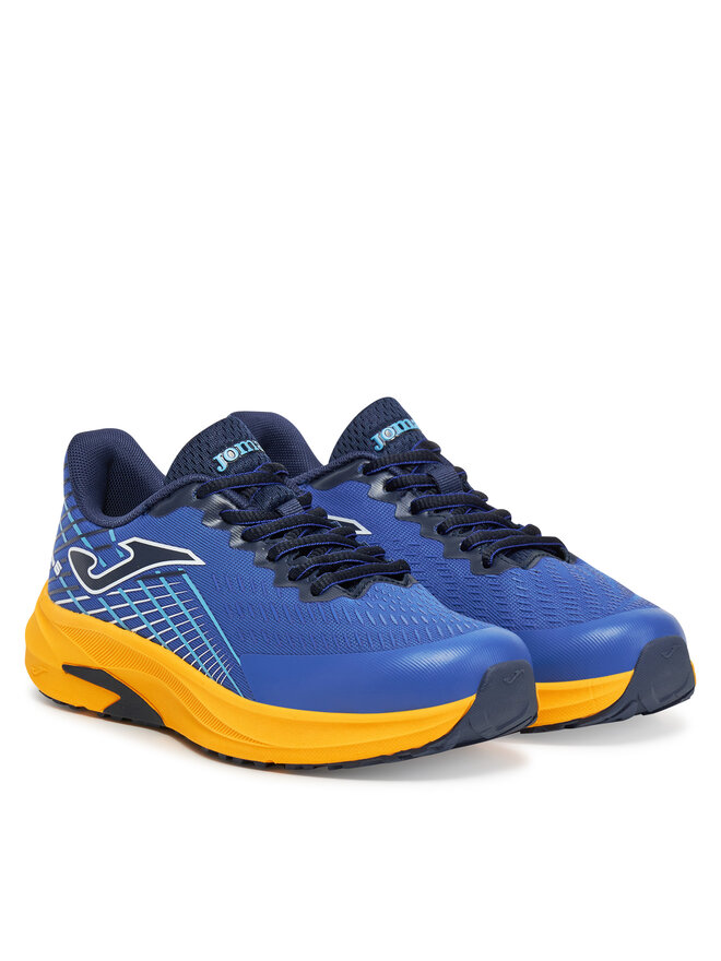 Joma Buty do biegania Joma Super Cross Jr 2504 Petroleum JCROSS2504 Niebieski