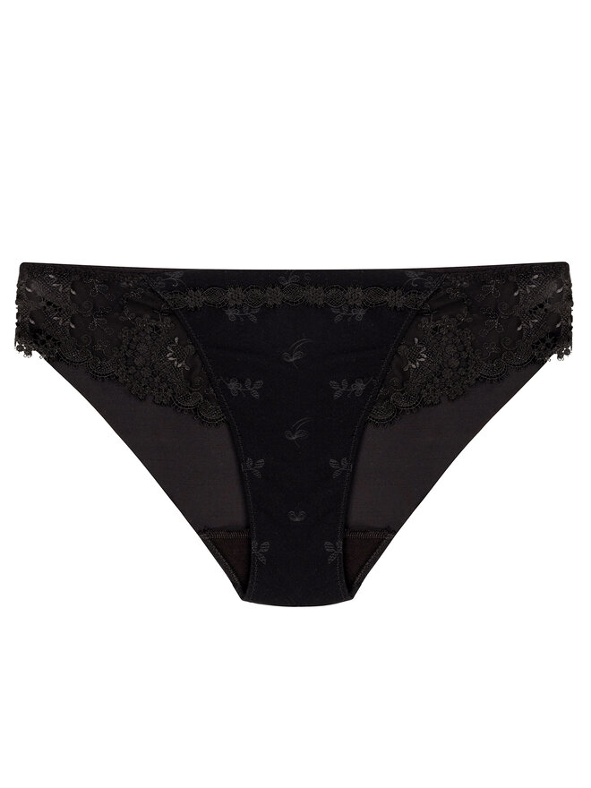 Simone Pérèle Simone Pérèle Klassischer Damenslip Wish 12B720 Schwarz