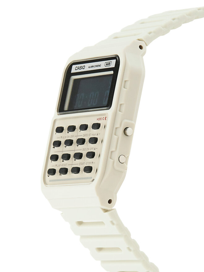 Casio Pulkstenis Casio Vintage CA-53WB-8BEF Écru