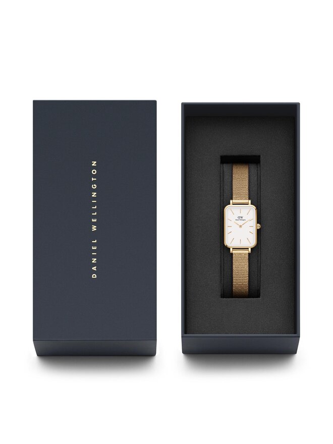 Daniel Wellington Hodinky Daniel Wellington Quadro DW00100556 Zlatá