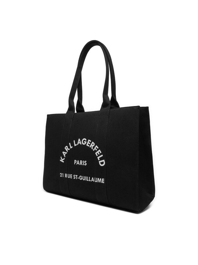 KARL LAGERFELD Táska KARL LAGERFELD A1W50009 Fekete