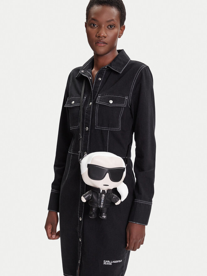 KARL LAGERFELD Handtasche KARL LAGERFELD A3W30186 Schwarz