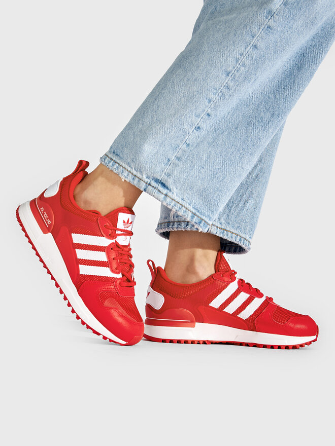 Sneakersy adidas Zx 700 Xd J GV8868 Czerwony | eobuwie.com.pl