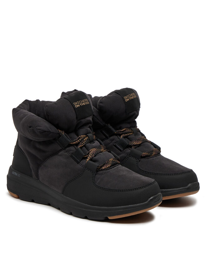 Skechers Боти Skechers On-The-Go Glacial Ultra - Trend Up 144194/BLK Черен