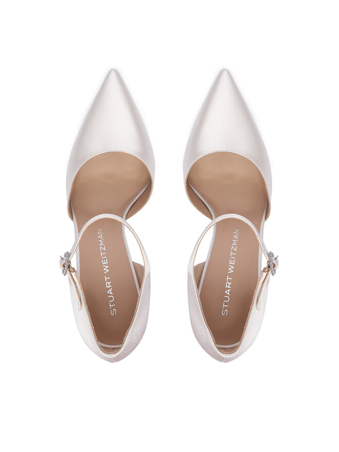 Stuart Weitzman High Heels Stuart Weitzman Ksngtn Pump 100 SN111 Creme