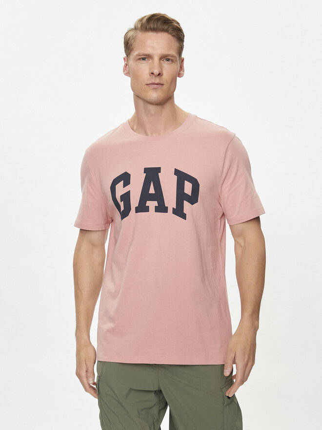 Gap Gap Marškinėliai 856659-07 Rožinė Regular Fit