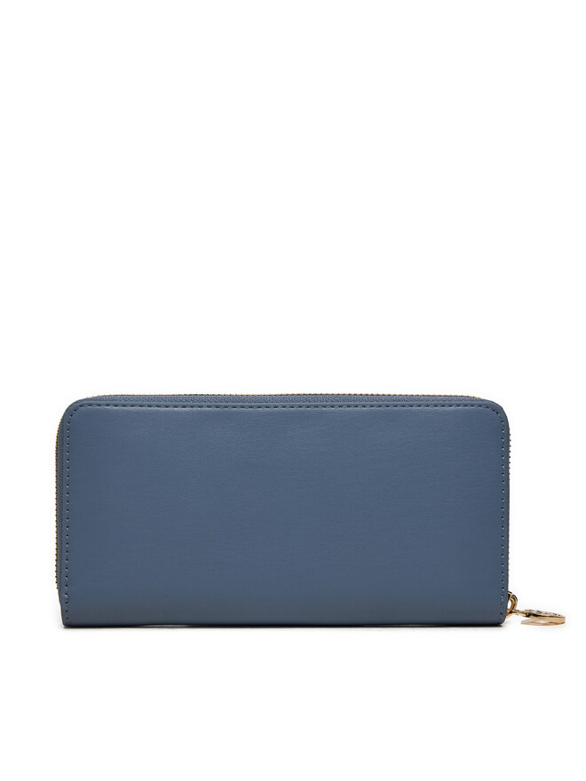 Tommy Hilfiger Velika ženska denarnica Tommy Hilfiger Distinct AW0AW16592 Modra