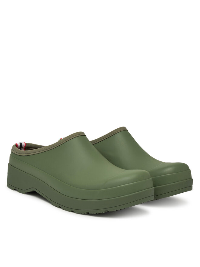 Hunter Гумові чоботи Hunter Play Clog MFF9052RMA Зелений