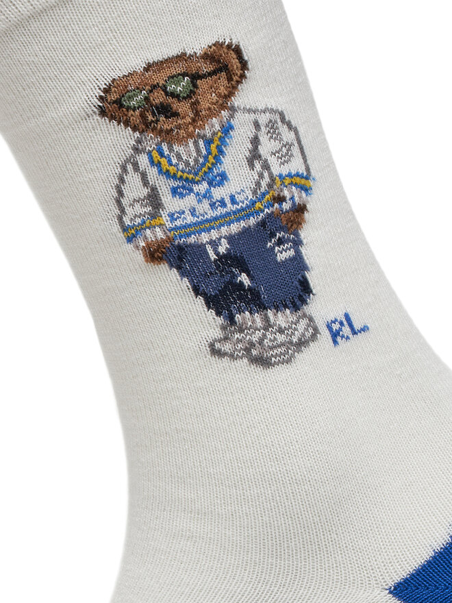 Polo Ralph Lauren 3er-Set hohe Herrensocken Polo Ralph Lauren 449973050001 Bunt
