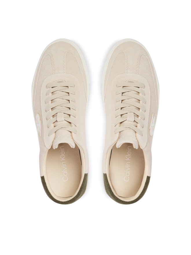 Calvin Klein Sneakers Calvin Klein Low Pro Cups Wt Suede Mg HW0HW03144 Beige