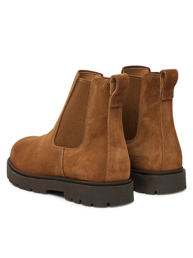 Birkenstock Боти тип челси Birkenstock Highwood Slip On Mid 1030632 Кафяв