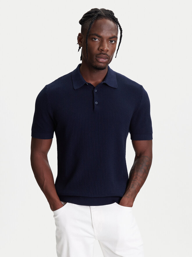 United Colors Of Benetton United Colors Of Benetton Poloshirt 1198U301H Dunkelblau Regular Fit