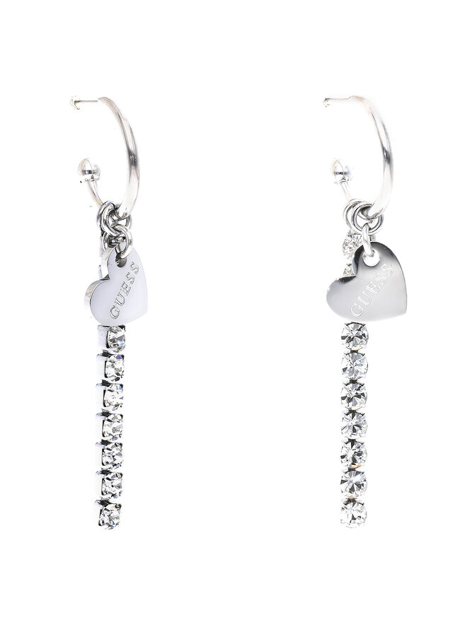 Guess Ohrringe Guess JUBE01 079JW Silberfarben