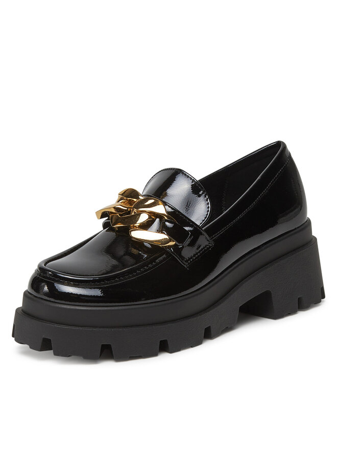 DeeZee Loafersy DeeZee 8-409-1 Czarny