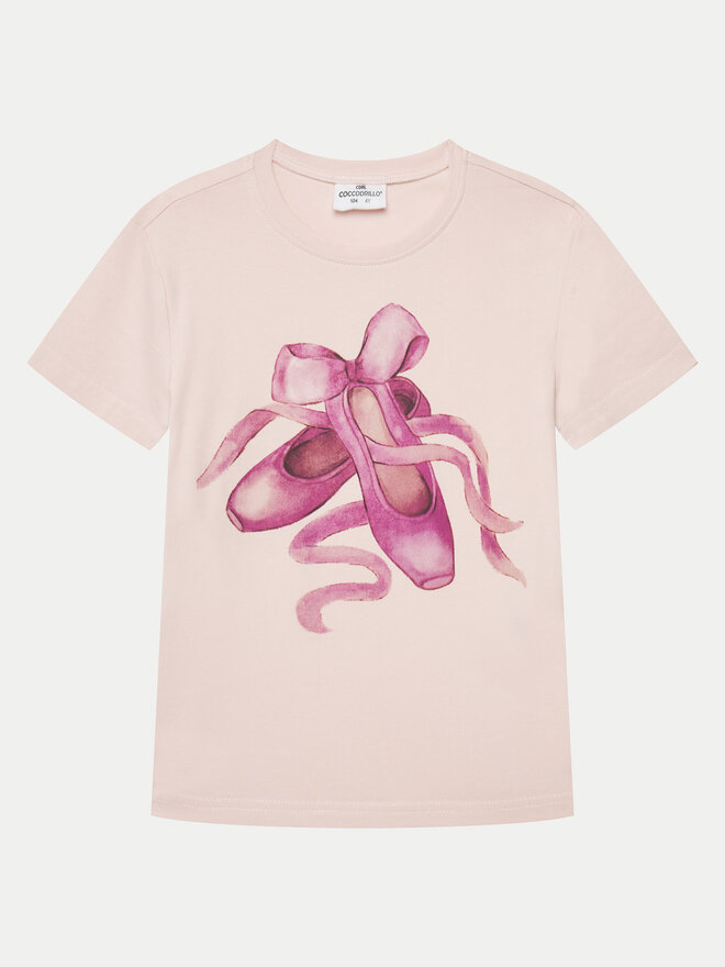 Coccodrillo Coccodrillo Camiseta WC5143201VGA Rosa Regular Fit