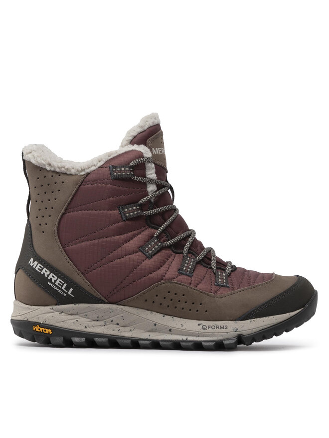 Merrell Schneeschuhe Merrell Antora Sneaker Boot Wp J066930 Dunkelrot