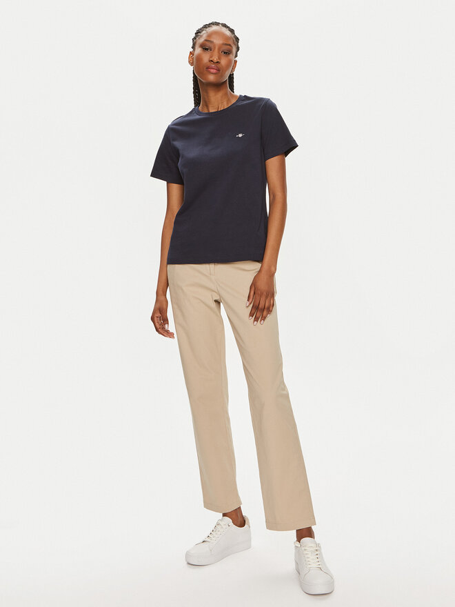Gant Gant Футболка Shield 4200200 Cиній Regular Fit
