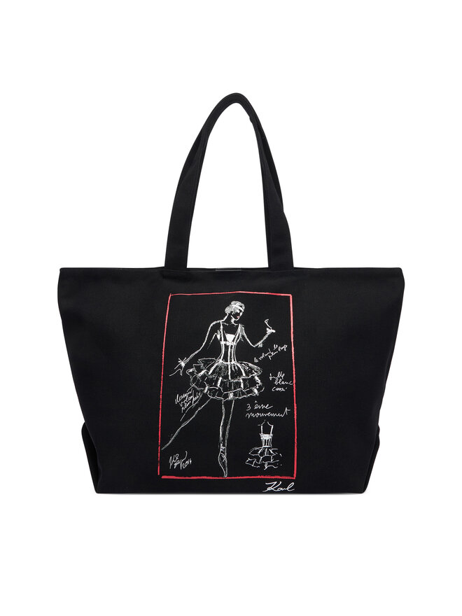 KARL LAGERFELD Handtasche KARL LAGERFELD B3W50060 Schwarz