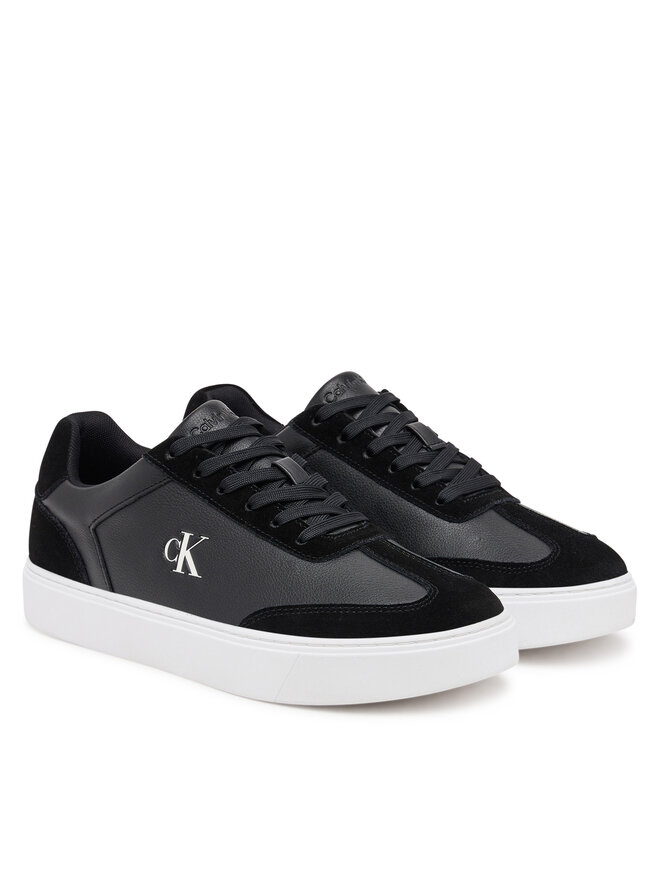 Calvin Klein Sneakers Calvin Klein Classic Cupsole Laceup Wt Mix YM0YM01429 Schwarz