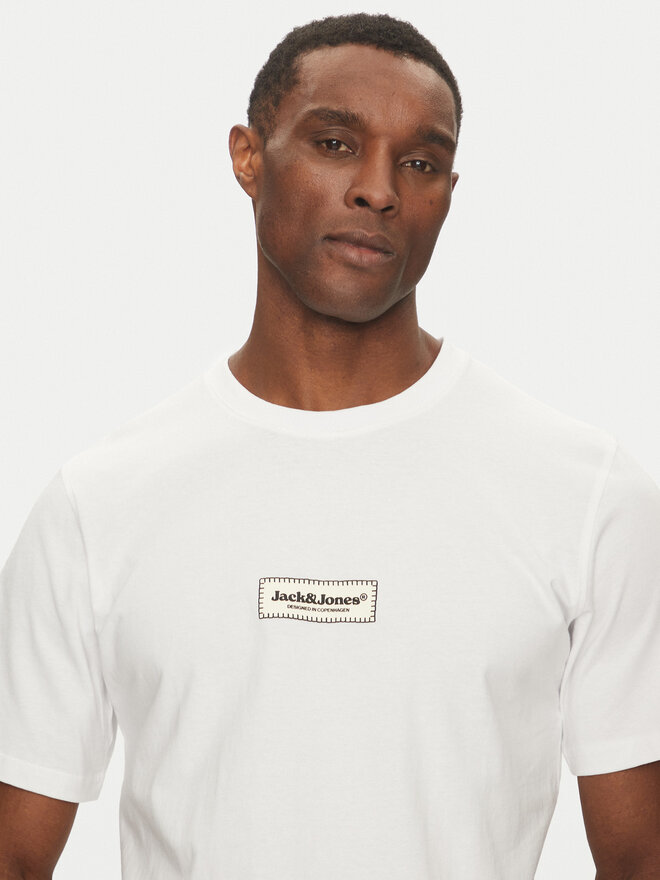 Jack&Jones Jack&Jones Marškinėliai Split 12273182 Balta Regular Fit