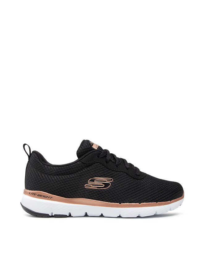 Sneakers Skechers Flex Appeal 3.0 13070 BKRG Schwarz eschuhe