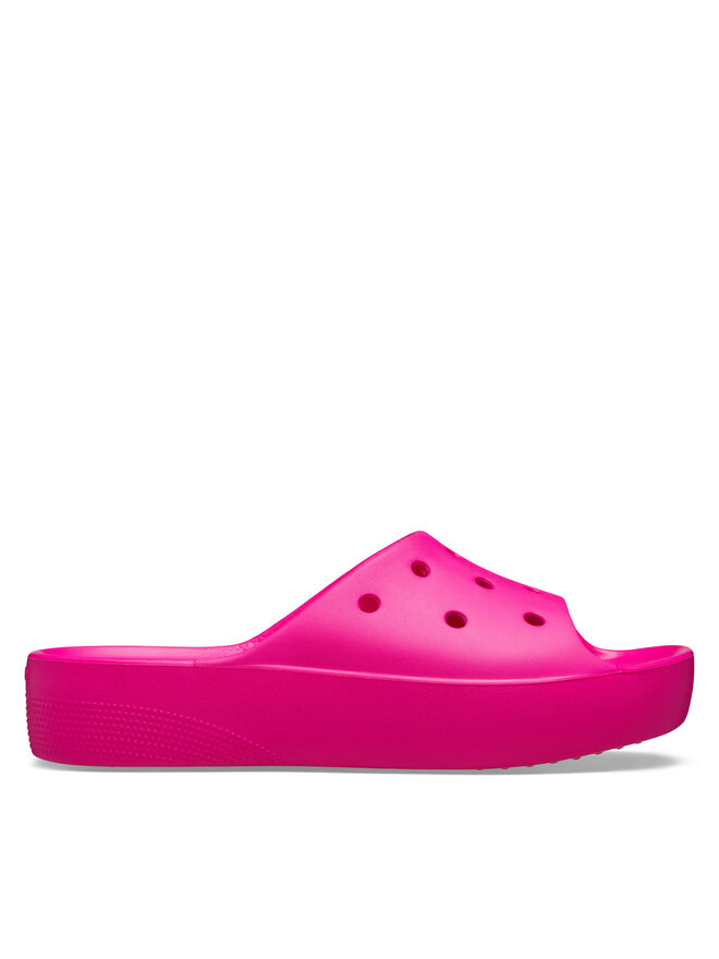 Crocs Papucs Crocs Classic Platform Slide 208180 Rózsaszín