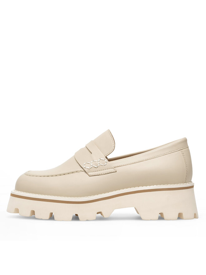 Badura Chunky loafers Badura GISELLE-24SS202 Beige