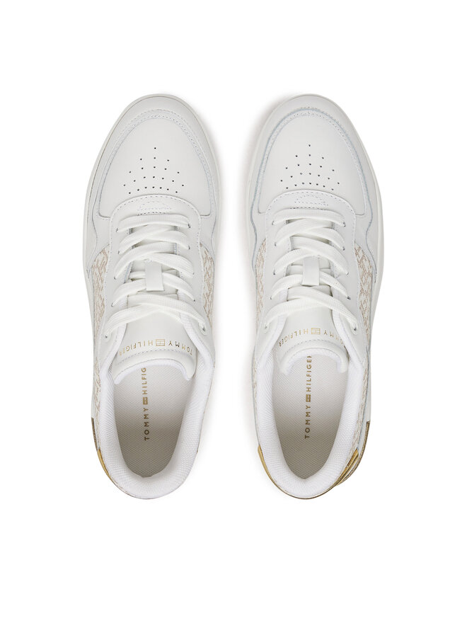 Tommy Hilfiger Sneakersy Tommy Hilfiger FW0FW08381 Biały