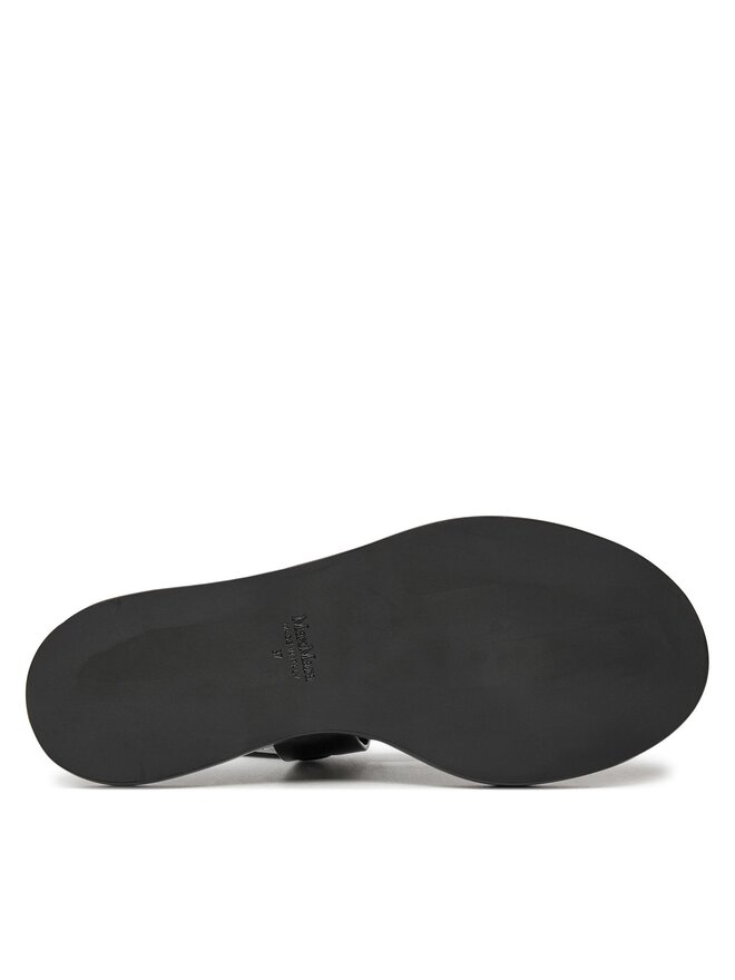 Max Mara Σανδάλια Max Mara Thongstitch 24145210126 Μαύρο