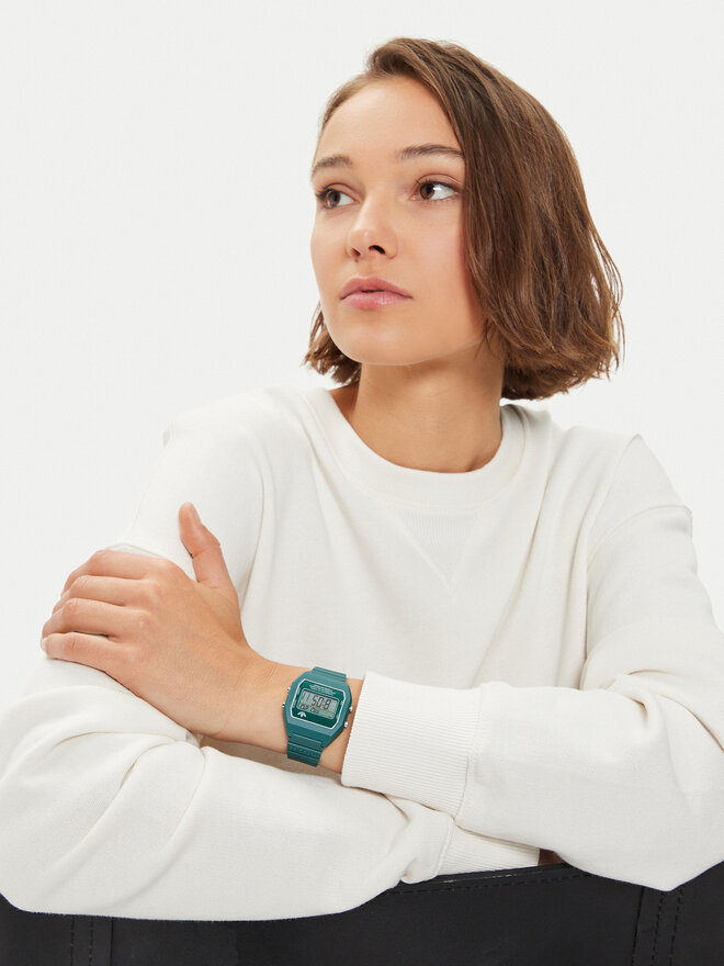 Годинник adidas Originals Digital Two AOST23558 Зелений | evzuttya