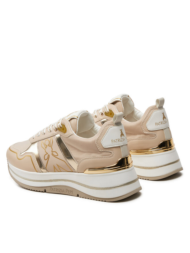 Patrizia Pepe Сникърси Patrizia Pepe PJ270.02 Бежов