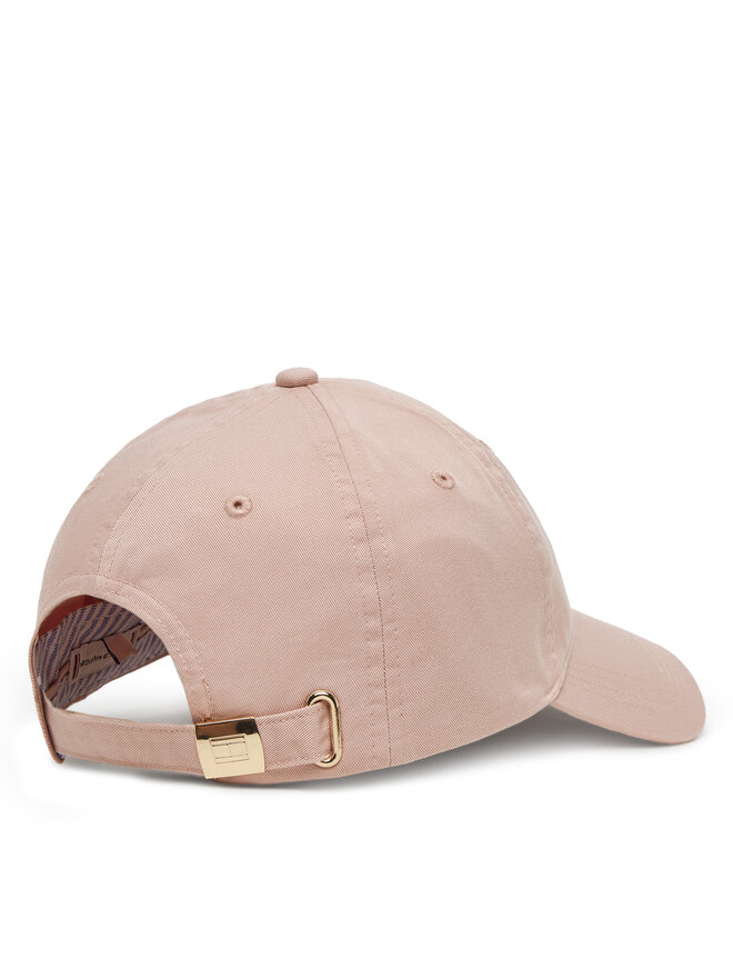 Tommy Hilfiger Kšiltovka Tommy Hilfiger Essential Flag Soft Cap AW0AW17632 Růžová