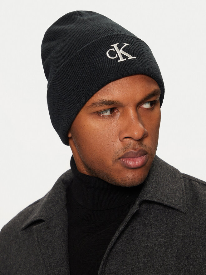 Calvin Klein Căciulă Calvin Klein Monogram Embro Beanie K50K512145 Gri