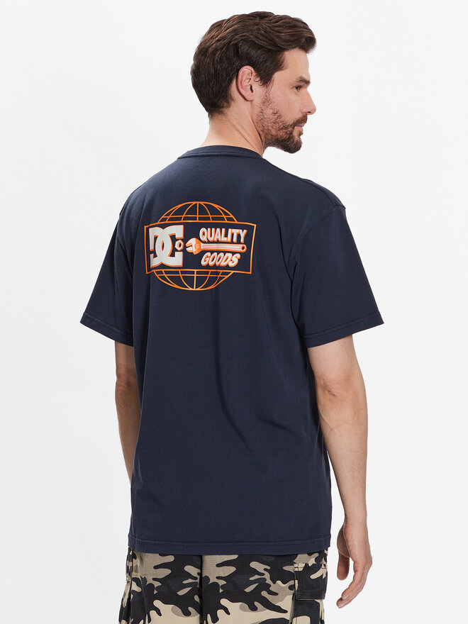 DC DC Póló Quality Goods ADYZT05235 Sötétkék Relaxed Fit