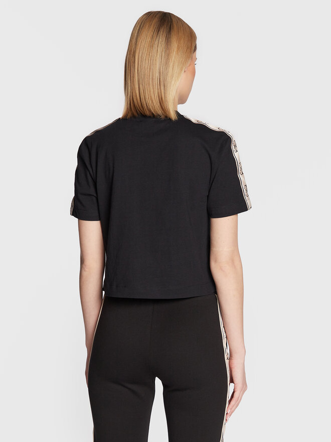 Guess Guess T-Shirt V3RI08 I3Z14 Μαύρο Relaxed Fit