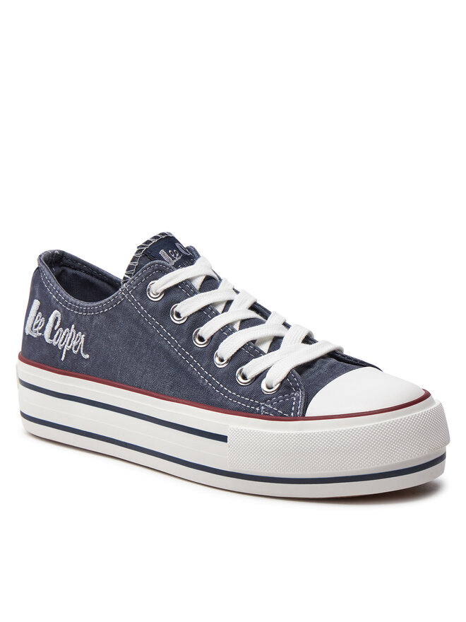 Lee Cooper Plátenky Lee Cooper LCW-24-31-2220LA Tmavomodrá