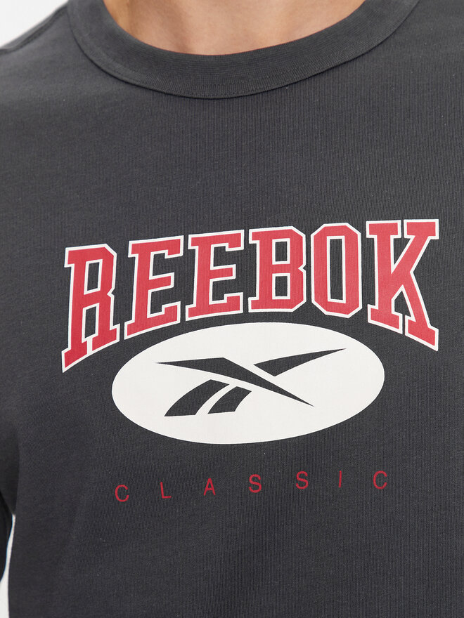 Reebok Reebok Marškinėliai Archive Essentials IL8793 Pilka Regular Fit