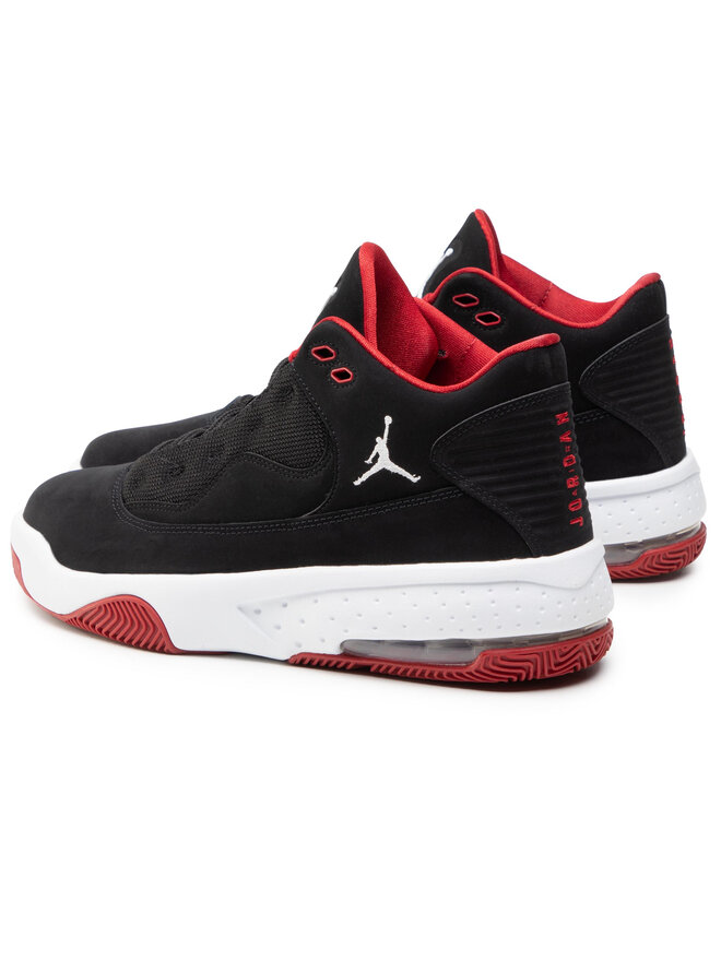 jordan max aura2 red and black