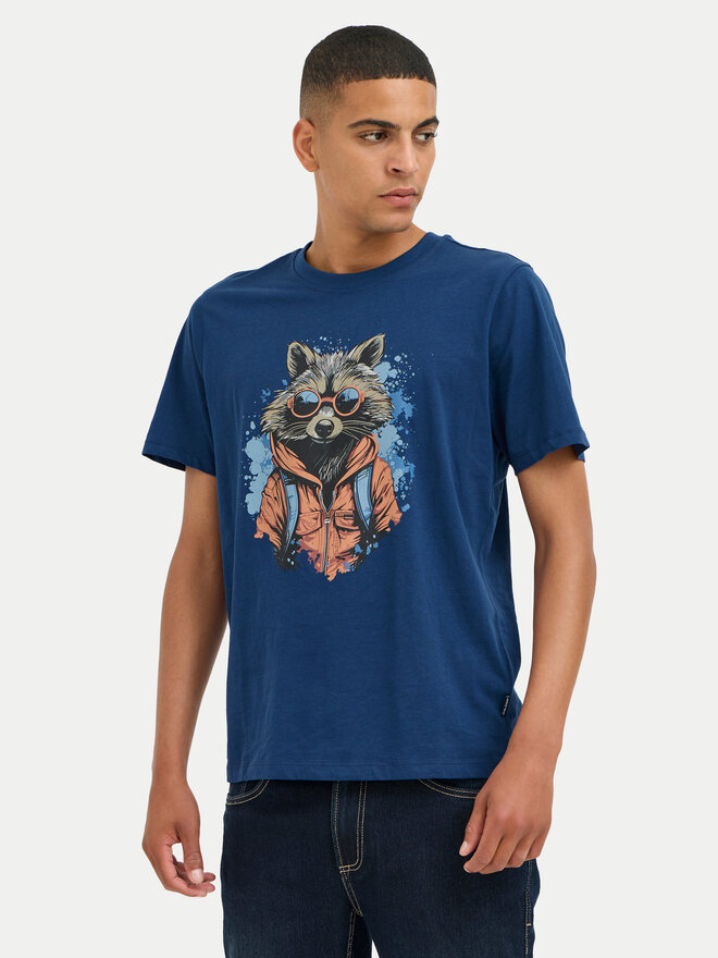 Blend Blend T-Shirt 20717754 Μπλε Regular Fit